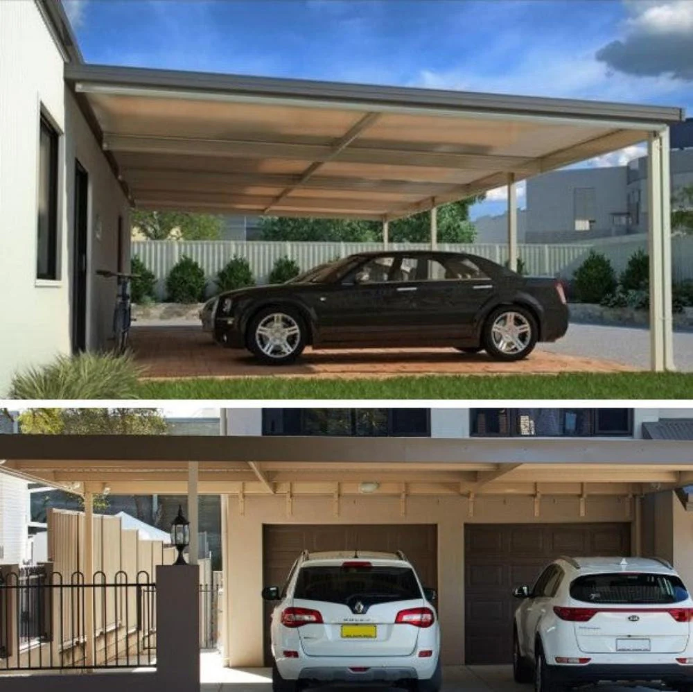 Attached Flat Roof Skillion Carports - Image 5