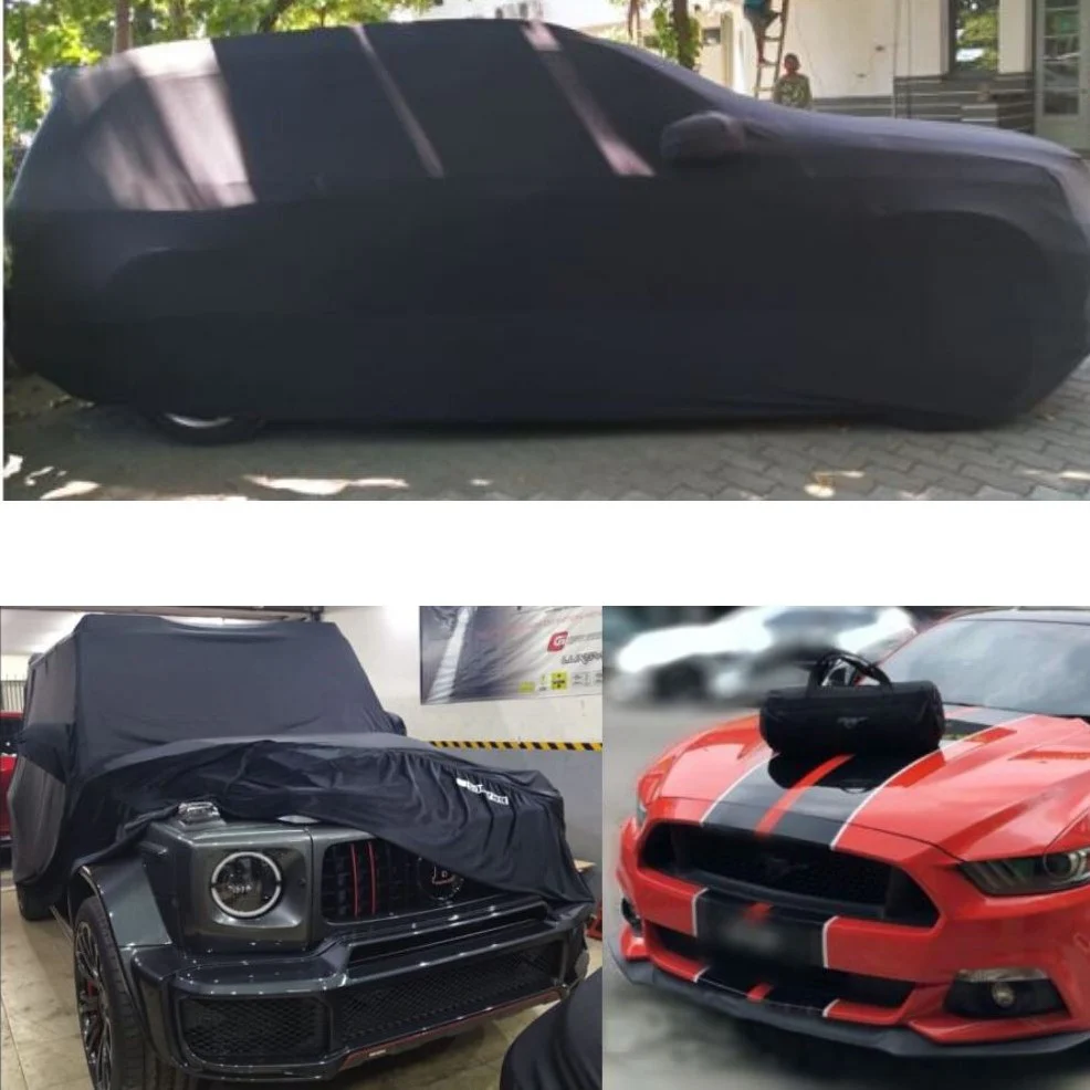 Custom Made Bespoke Velvet Indoor Car Cover - Image 4