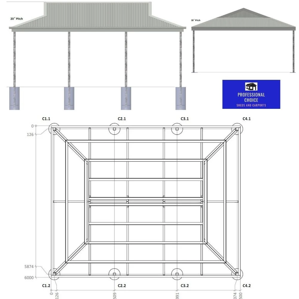 Dutch Gable Patio or Carports - Professional Choice - Image 4