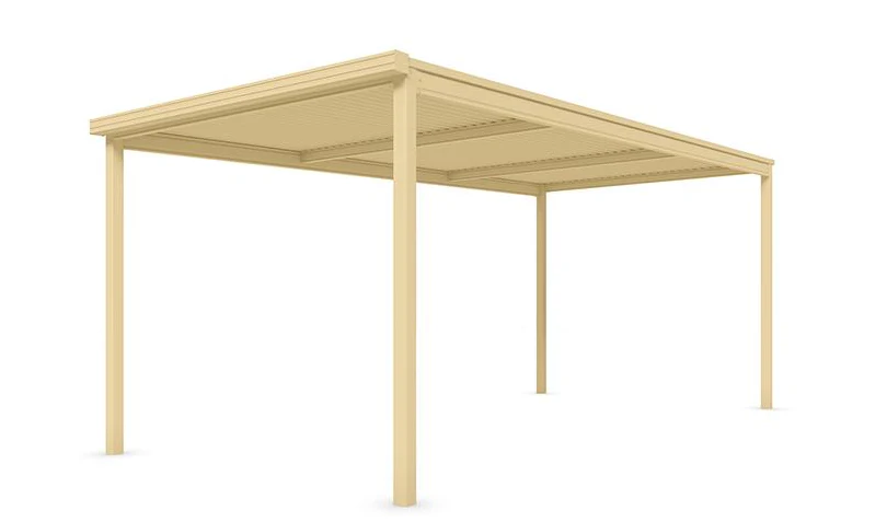 Flat Roof Skillion Carports DIY - Image 3