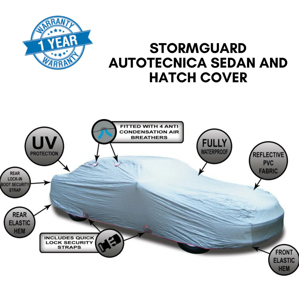 Sedan & Hatch Car Covers - Weatherproof - Image 3